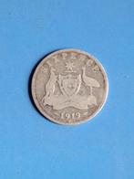 1919 Australië 6 pence in zilver George V, Zilver, Losse munt, Verzenden