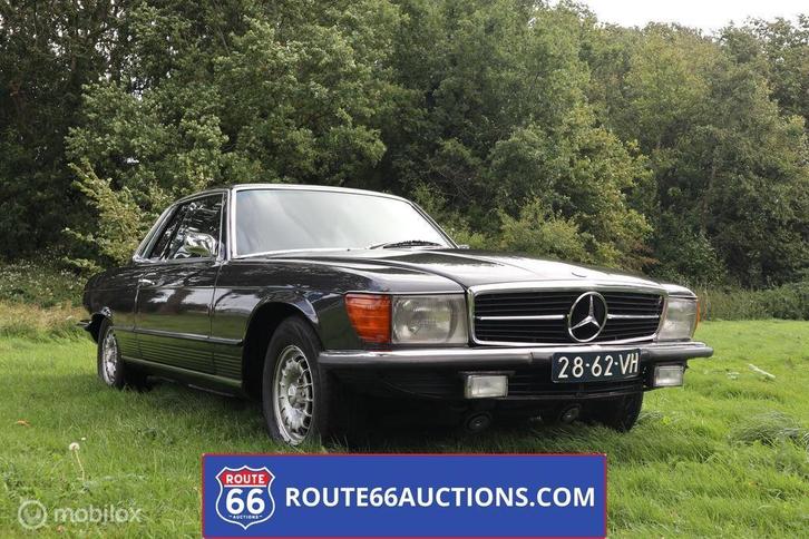 Mercedes-Benz 350 SLC | 1972 | Route 66 Auctions, Auto's, Oldtimers, Bedrijf, Te koop, Mercedes-Benz, Benzine, Overige carrosserie