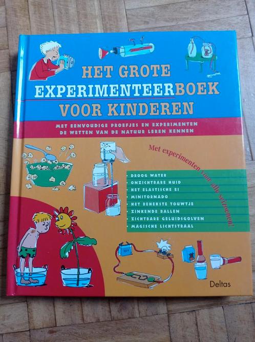 Het grote experimenteerboek voor kinderen, Livres, Livres pour enfants | Jeunesse | Moins de 10 ans, Comme neuf, Enlèvement ou Envoi