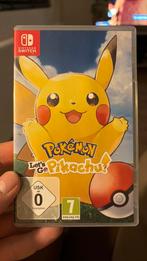 Pokemon lets go pikachu, Games en Spelcomputers, Ophalen of Verzenden, Zo goed als nieuw