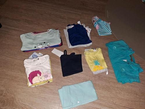 Pakket meisjeskledij - maat 74 - samen € 15, Kinderen en Baby's, Babykleding | Baby-kledingpakketten, Zo goed als nieuw, Maat 74