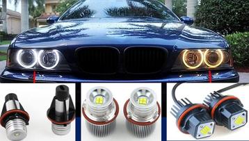 LED Angel Eyes LampenSet Superwit BMW 1 5 6 of 7 serie of X3 beschikbaar voor biedingen