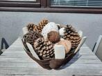 IJzeren mand voor tuindecoratie of veranda met eiergarnituur, Tuin en Terras, Tuinwanddecoratie, Ophalen, Gebruikt