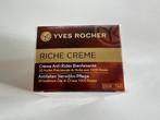 Crème de jour anti-ride bienfaisante Riche Crème Yves Rocher, Ophalen of Verzenden, Nieuw, Gehele gezicht, Verzorging