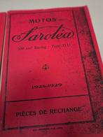 Sarolea copy handleiding 1928 - 1929, Motoren, Handleidingen en Instructieboekjes, Ophalen