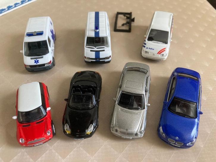 Schuco - Rietze : miniatuurauto's 1:87, Hobby en Vrije tijd, Modeltreinen | H0, Zo goed als nieuw, Overige typen, Gelijkstroom of Wisselstroom