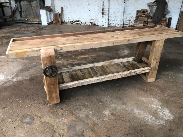 Oude schrijnwerkersbank, Bricolage & Construction, Établis, Utilisé, Enlèvement