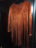 Bruin/roest jurk van STEP ONE, Kleding | Dames, Bruin, STEP ONE, Maat 42/44 (L), Ophalen of Verzenden