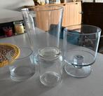 Lot de contenants en verre le plus grand fait 28cm, Collections, Enlèvement, Comme neuf