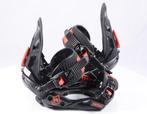 Fixations de snowboard S M NITRO FREESTYLE CUSTOM noir/rouge, Envoi, Utilisé, Fixations