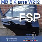 W212 deur Mercedes E Klasse sedan 2009-2013 zwart compleet, Auto-onderdelen, Ophalen of Verzenden, Gebruikt, Mercedes-Benz, Deur