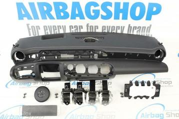 Airbag set Dashboard HUD stiksels Mercedes CLA klasse C118, Gebruikt, Ophalen of Verzenden