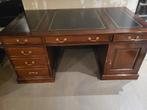 dubbel Engels bureau mahonie, Huis en Inrichting, Bureaus, Ophalen, Gebruikt, Bureau