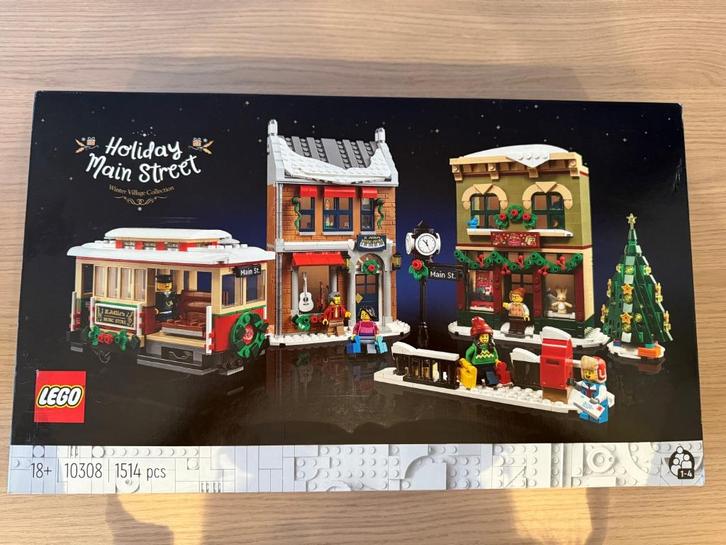 LEGO SET 10308 HOLIDAY MAIN STREET, Kinderen en Baby's, Speelgoed | Duplo en Lego, Nieuw, Lego, Complete set, Ophalen