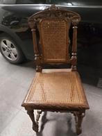 Zware gesculpteerde stoel, Antiek en Kunst, Ophalen