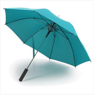 Paraplu van het automerk Mini kleur Aqua merchandise 8023244