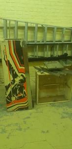 HOESJE+VOORKANT+4 VOETEN+HOUDER+BALHOUDER BALLY, Verzamelen, Automaten | Flipperkasten, Ophalen, Gebruikt, Onderdeel of Defecte kast