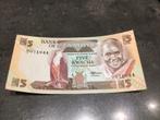 Zambia 5 Kwacha FDC, Postzegels en Munten, Bankbiljetten | Afrika, Ophalen of Verzenden, Zambia