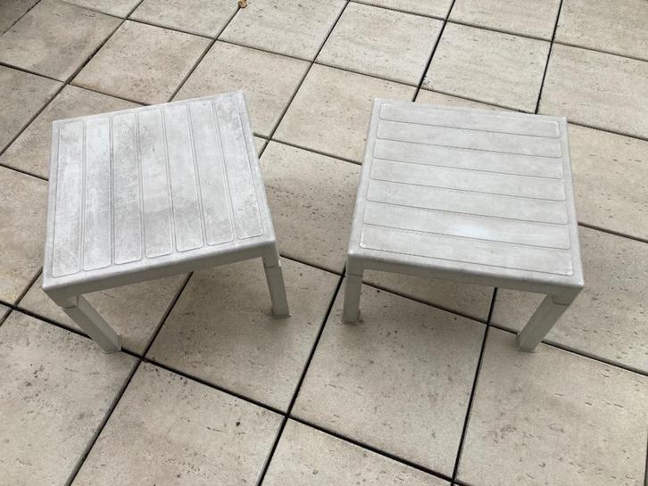 Tuin bijzettafel, Tuin en Terras, Tuinsets en Loungesets, Gebruikt, Kunststof, Bijzettafel, Ophalen