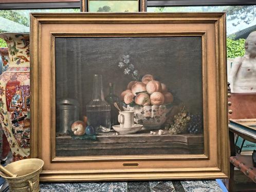 Reproductie Schilderij Op Doek - De La Porte - 1724-1793, Antiek en Kunst, Kunst | Schilderijen | Klassiek, Ophalen