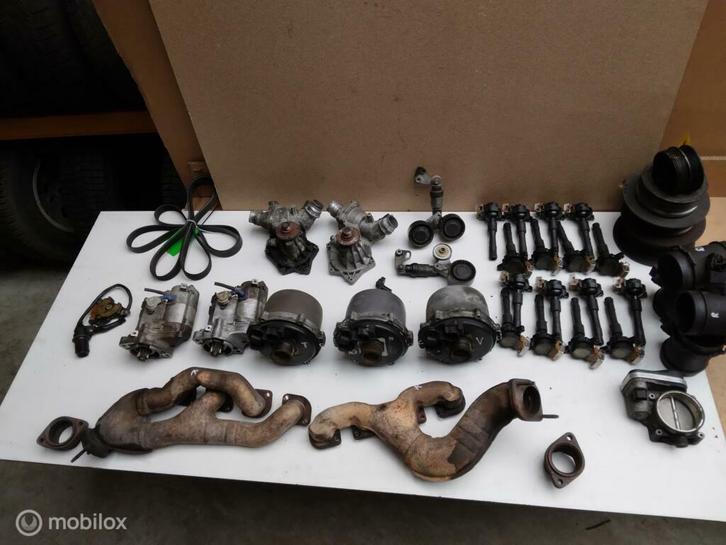 M62 Startmotor Dynamo Aircopomp Bobine Spruitstuk 4.4 V8 X5, Auto-onderdelen, Motor en Toebehoren, Land Rover, Gebruikt, Ophalen of Verzenden