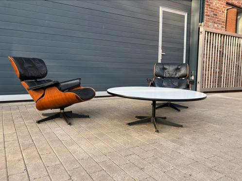 2x Eames lounge chair Contura/Fehlbaum + Salontafel, Huis en Inrichting, Zetels | Voetbanken en poefs, Ophalen of Verzenden