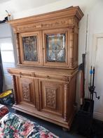 Kast met glas-in-lood-ramen, Antiek en Kunst, Ophalen