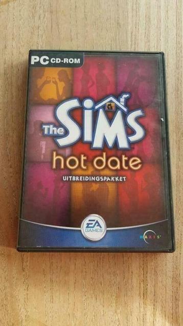 Game pc cd-rom The Sims hot date uitbreiding