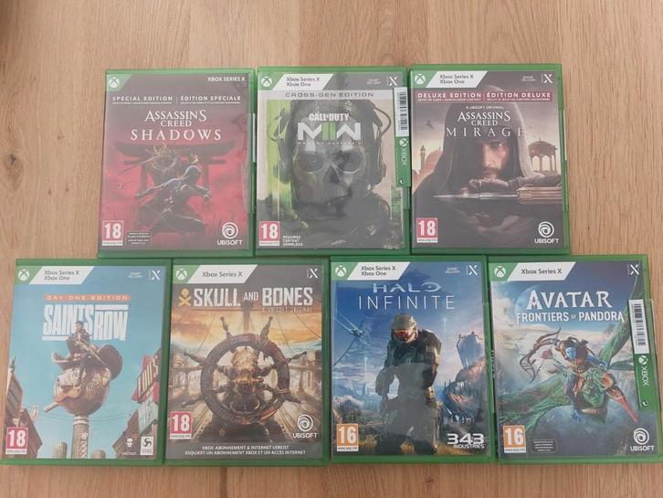 Verschillende xbox x games, Games en Spelcomputers, Games | Xbox Series X en S, Zo goed als nieuw, Ophalen of Verzenden