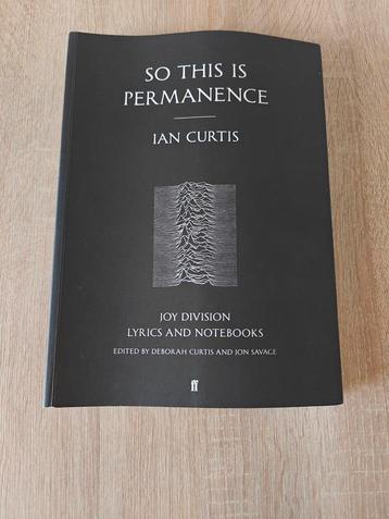 Ian Curtis - So This is Permanence beschikbaar voor biedingen