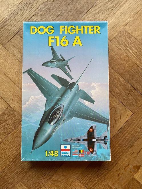 F-16 A DOG FIGHTER - BELGIAN AIR FORCE - 1/48, Hobby & Loisirs créatifs, Modélisme | Avions & Hélicoptères, Neuf, Avion, Plus grand que 1:72