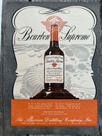US WO2 advertentie BOURBON met parachutisten, airborne, Ophalen of Verzenden