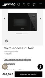 Micro-ondes encastrable SMEG, Electroménager, Micro-ondes, Enlèvement, Neuf, Encastré, Micro-ondes