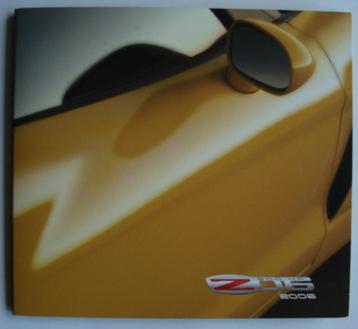 Chevrolet Corvette Z06 C6 2006 CD Brochure Catalogue Prospek beschikbaar voor biedingen