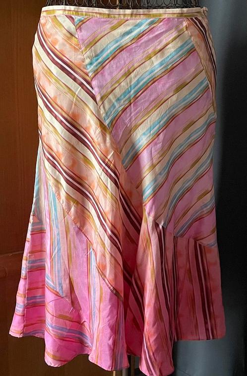 Caroline Biss 42 NIEUW Zijde top rok, Kleding | Dames, Rokken, Nieuw, Maat 42/44 (L), Overige kleuren, Ophalen of Verzenden