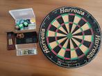 Dartsbord Harrows met toebehoren, Zo goed als nieuw, Ophalen, Dartbord