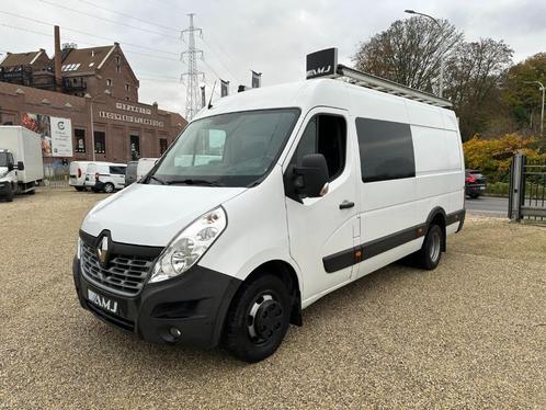 Renault Master L3H2 - 6 plaatsen - 163 PK - Euro 6, Auto's, Bestelwagens en Lichte vracht, Bedrijf, Te koop, ABS, Achteruitrijcamera