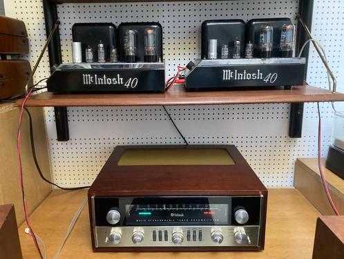 Mcintosh MX 110 + 2 x MC 40, TV, Hi-fi & Vidéo, Amplificateur à lampes, Amplificateur, Enlèvement