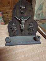houten staander met gekruisigde Christus, Ophalen of Verzenden