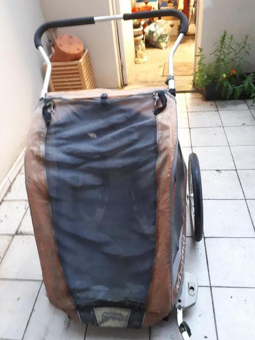 Thule Coaster XT Fietskar/kinderwagen, Fietsen en Brommers, Fietsaccessoires | Aanhangwagens en Karren, Gebruikt, Kinderkar, Ophalen