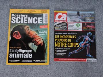 Lot de magazines de Sciences disponible aux enchères