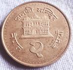 NÉPAL : 2 ROUPIES CONTRE 2051 (1994) KM 1074.1 Br.UNC, Timbres & Monnaies, Monnaies | Asie, Enlèvement ou Envoi, Asie centrale