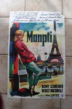 filmaffiche Romy Schneider Monpti 1957 filmposter, Verzamelen, Posters, Ophalen of Verzenden, A1 t/m A3, Zo goed als nieuw, Rechthoekig Staand