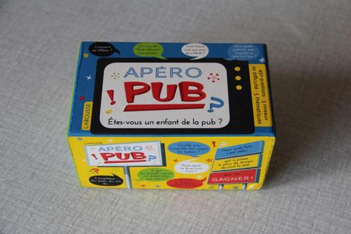 Jeu Apéro ! PUB ? Larousse, Hobby en Vrije tijd, Gezelschapsspellen | Kaartspellen, Nieuw, Ophalen of Verzenden