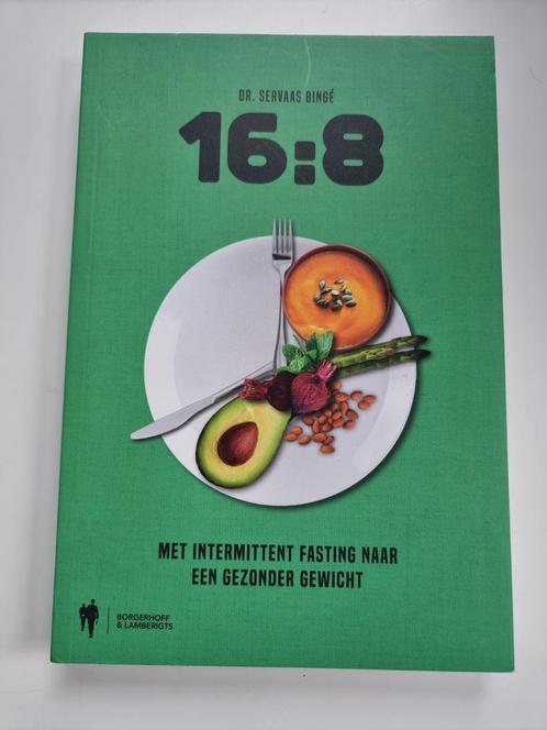 Servaas Bingé - 16:8, Boeken, Gezondheid, Dieet en Voeding, Zo goed als nieuw, Ophalen of Verzenden