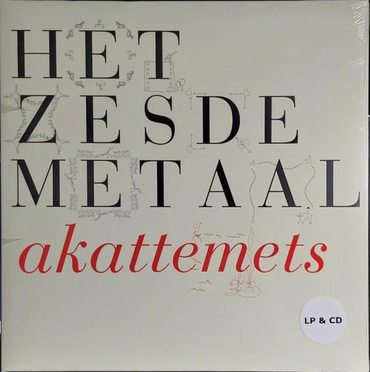 Het Zesde Metaal - Akattemets (NIEUW) (1884561964), Cd's en Dvd's, Vinyl | Rock, Nieuw in verpakking, Ophalen of Verzenden