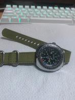 Mortima mechanisch duikhorloge, Overige merken, Gebruikt, Staal, Polshorloge