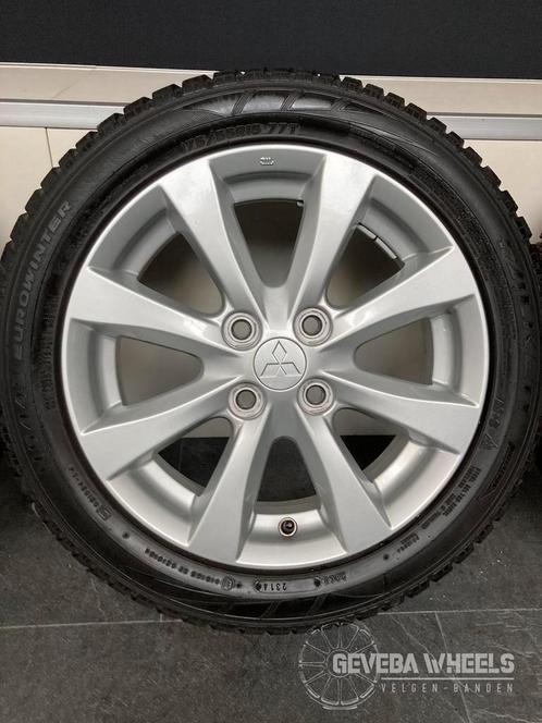 15'' originele Mitsubishi Spacestar velgen + winterbanden, Autos : Pièces & Accessoires, Pneus & Jantes, Pneus et Jantes, Pneus hiver