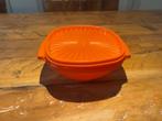 Tupperware zonnedeksel kom, Huis en Inrichting, Keuken | Tupperware, Ophalen of Verzenden, Oranje