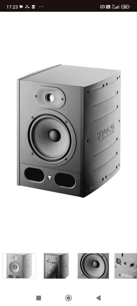 Moniteur Studio FOCAL ALPHA 65 (La Paire), Muziek en Instrumenten, Versterkers | Keyboard, Monitor en PA, Zo goed als nieuw, Ophalen